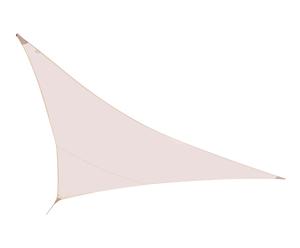 Toldo triangular en nylon, beige – 360x360cm