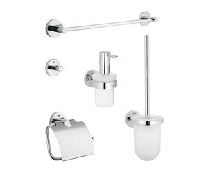 Set de accesorios de baño Basic - 5 piezas