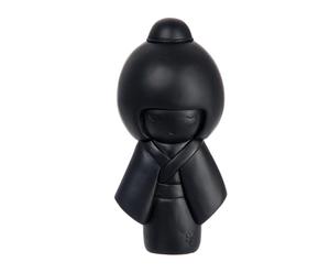 Muñeca japonesa decorativa - negro