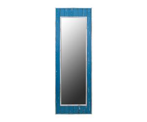 Espejo de pared en madera de pino - 34x123 cm