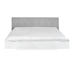 Estructura de cama con cabecero en roble Sleep – cama de 160cm