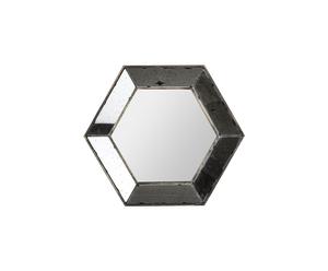 Espejo hexagonal de DM – plateado