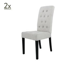 Set de 2 sillas Amboise – blanco