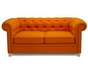 sofa naranja saca tu lado mas chic