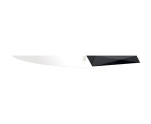 Cuchillo de trinchar de acero Song, negro – L30