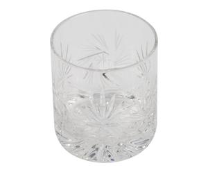 6 Verres à whisky PRIAM cristal, transparent - Ø9