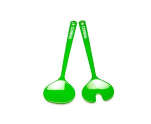 Juego de dos tenedores de ensalada – Verde