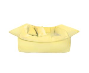 Sofá de 2 plazas Formoso – amarillo