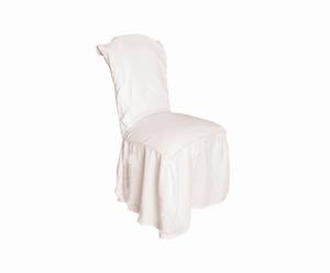 Funda de algodón para silla de algodón Elegance – crudo