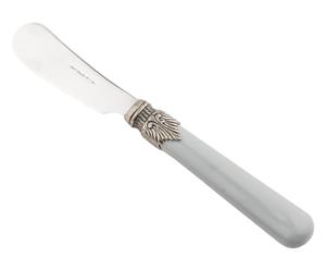 Set 6 cuchillos de mantequilla de acero inoxidable clásico - Gris