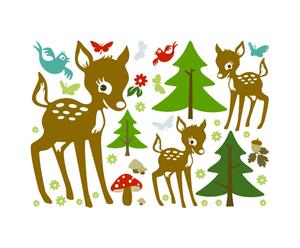 Sticker mural Bambi