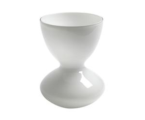 Vase sablier, blanc - Ø29