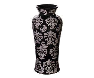 Vase Noir et blanc, Terre cuite - Ø16
