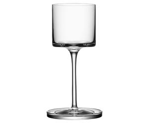 1 Verre à vin et 1 Sous-verre cristal, transparent – H20