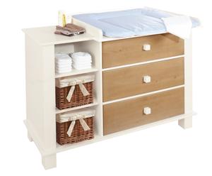 commode a langer bois clair