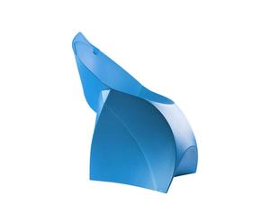 Chaise pliante junior FLUX Plastique, Bleu - H63