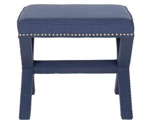 Chaise bouleau, Bleu marine - L55