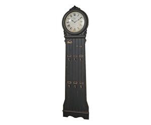 Horloge comtoise BIG BEN, gris foncé - H183