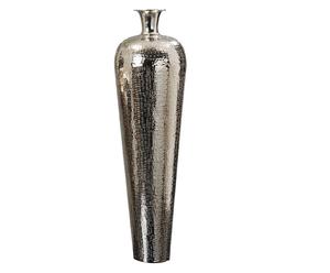 Vase CARROL, argenté - H63