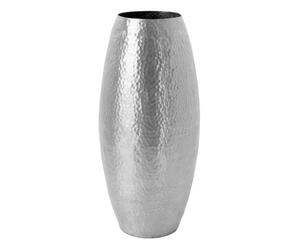 Vase, argenté - H48