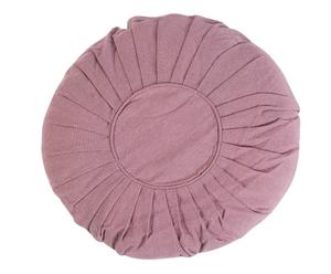 Coussin rond, rose - D40