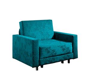 Fauteuil convertible, Turquoise