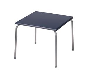 Table Aluminium, Argenté et gris - L70