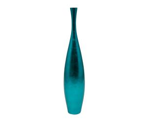 Vase Fibre de verre, Turquoise - H50