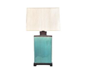 Lampe, turquoise