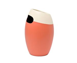 Vase éclat d'orange, églantine - H21