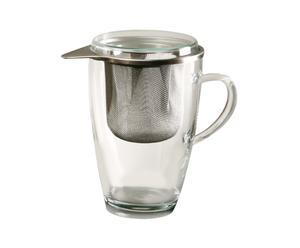 Tasse de thé et filtre, verre – 350ML