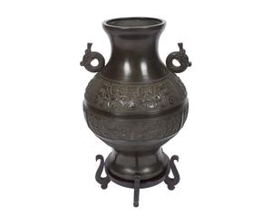 Vase Bronze, Marron - H33