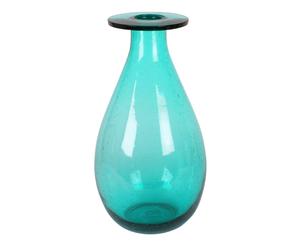 Vase Verre, Turquoise - H40