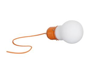 Lampe tactile LAHOMA Métal et verre, Orange - L25
