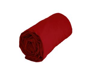 DRAP HOUSSE PERCALE coton, rouge – 90*200