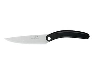 Couteau de cuisine VITA Bois et inox, Noir - L25
