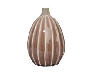 Vase Céramique, Chocolat - Ø17