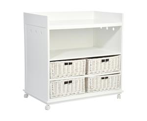 Commode En Rotin Ventes Privees Westwing