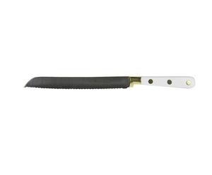 Couteau à pain GIULIA Laiton, Blanc - L32