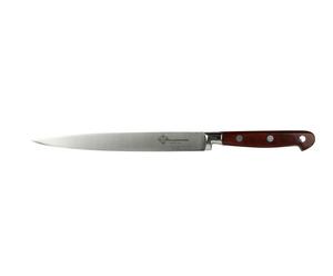 Couteau filet de sole VERA Stamina et laiton, Rouge - L28