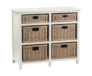 Commode En Rotin Ventes Privees Westwing