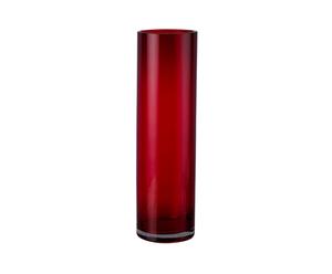 Vase Verre, Rouge - H35