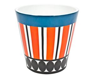 Cache-pot KAYE Porcelaine, Multicolore - Ø16