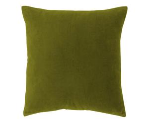 Coussin Velours, Olive - 45*45