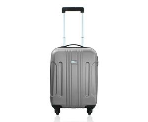 Valise cabine special low cost polycarbonate et abs, silver - 34L