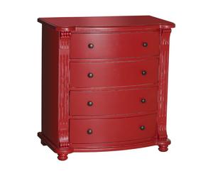 Commode pin, rouge - 84*80