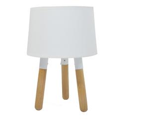 Lampe de table MONTEREY métal, blanc - H32