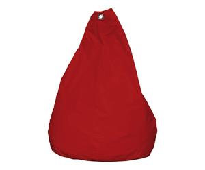 Pouf PEAR polyester, rouge - Ø80