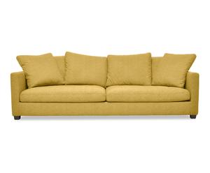 Canapé HUGO, jaune - L260
