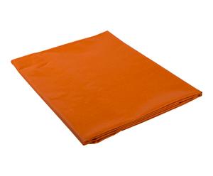 Nappe UNI coton enduit, orange, 160 x 160 cm